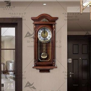 高品質 ヨーロッパ式　応接間　壁掛け時計　静音　飾り物　壁掛け時計　創意　ファクション　簡約　復古　豪華 時計