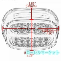 ハーレー純正タイプ LEDテールライト/テールランプ/スポーツスター/ダイナ/ソフテイル/ツーリング/xl/fxd/flh/flt/flst ZCL317_画像4