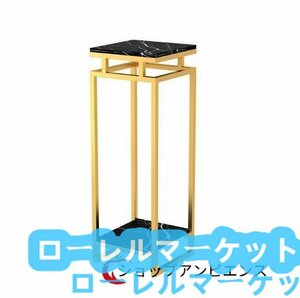 おしゃれ 植木置き 玄関テーブル 北欧 アンティーク調デザイン 花台 賛品★高級★大理石★コンソールテーブル