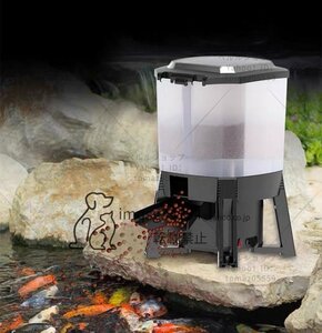  fish automatic feeder solar indoor outdoors fish. ... for 6L high capacity Smart timer 120° minute . feeding design moisture prevention LED display simple operation 