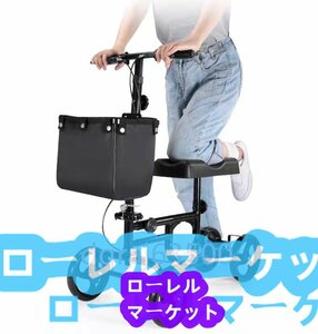 高齢者 買い物カート 超人気★手押し車 座れる 軽量 歩行補助具 老人 ブラックカート 屋外 車椅子 歩行器 ブレーキ 折りたたみ 介護