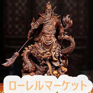 祥龍 新入荷★三国志 関公像 金運 置物 風水