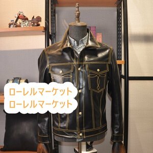 メンズファッション 革ジャン シングルライダース 特売！ライダースジャケット レザージャケット 牛革 本革 バイクレザー