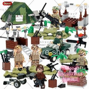 ブロック LEGO レゴ 互換 特殊部隊 軍 ミリタリー セット 軍人 兵士 陸軍 ソルジャー おもちゃ 知育玩具 玩具 知育 子供 プレゼント タイプ