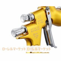 DIY用品 重力式 自動車補修専用 エアーツール エアーガン 口径1.3mm 塗料カップ付 工具 ガン スプレーガン 各種塗装作業に_画像8