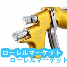 ガン スプレーガン 口径1.3mm 重力式 各種塗装作業に 塗料カップ付 工具 DIY用品 エアーツール エアーガン 自動車補修専用_画像8