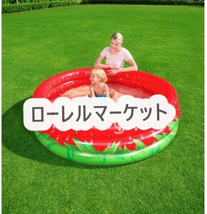 ファミリープール 水遊びプール 2-4人遊べるプール 3気室家庭用プール 160cm*160cm子供用ビニールプール YC63