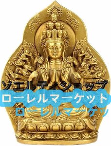 新入荷☆千手観音仏像 ミニ仏 守護神 祝福の祭壇仏像