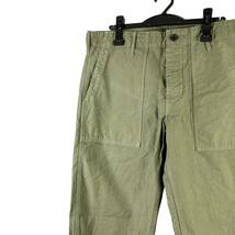 VISVIM(ビズビム) DRILL MIL Wide Pants (khaki)_画像2