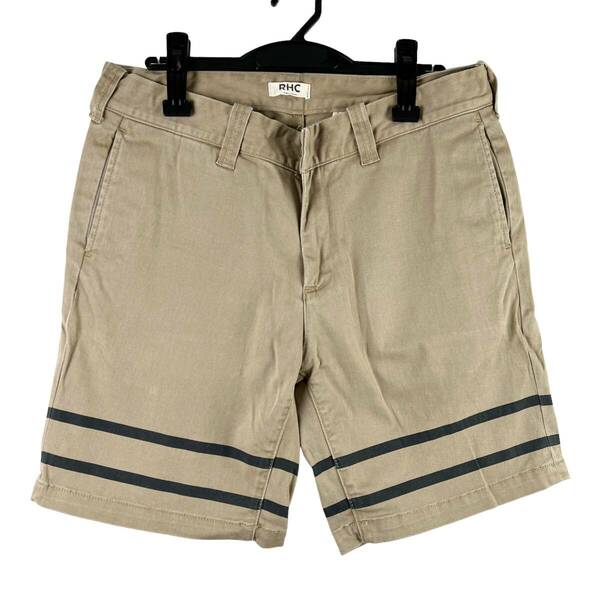 Ronherman(ロンハーマン) Double Stripe Short Pants (beige)