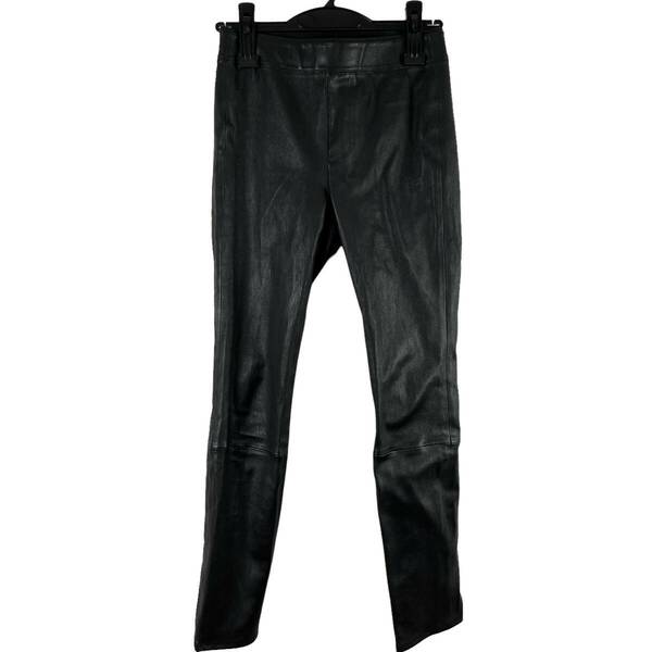 Helmut Lang（ヘルムートラング）Sheepskin Leather Legging Pants (black)