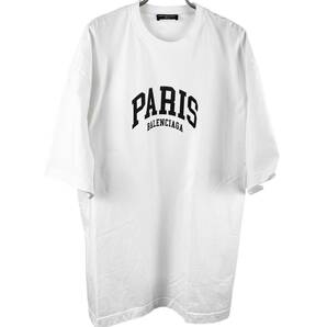 Balenciaga(バレンシアガ) PARIS Logo Shortsleeve T Shirt (white)