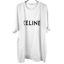Celine(セリーヌ) Logo Oversized Shortsleeve T Shirt 19SS (white) 2_画像1