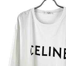 Celine(セリーヌ) Logo Oversized Shortsleeve T Shirt 19SS (white) 2_画像3