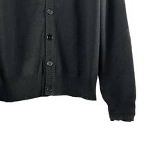 Maison Margiela (メゾン マルジェラ) Elbow Patched Wool Longsleeve Cardigan 15AW (black)_画像4