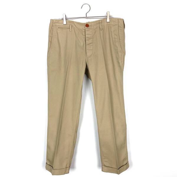 【30%OFF】VISVIM(ビズビム) HIGH WATER CHINO GIZA CHINO 19SS (beige)