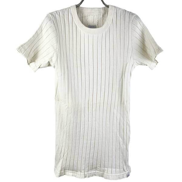 VISVIM(ビズビム) Stripe Stretch Knit T Shirt (beige)