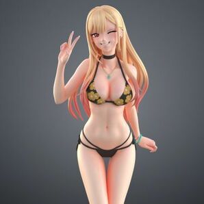 送料込み　フィギュア　着せ恋　喜多川海夢　水着　ガレージキット　ガレキ　3Dプリント 1/6　光造形