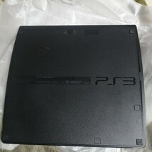 SONY PS3 CECH-3000A 160GB ブラック 本体一式 箱 説明書 コントローラー2台 通電確認のみ 箱本体番号一致 税なし_画像7