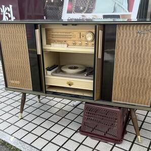 【福井県福井市直接取引限定】ヴィンテージ ビクター 真空管 ラジオ レコードプレーヤー STL-661FMB ステレオ 昭和レトロ オーディオ機器の画像2