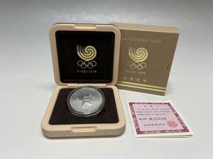 希少！1988年 ソウルオリンピック 記念硬貨 5000ウォン 銀貨 シルバー925 SV925 貨幣 コイン ケース 外箱付 A