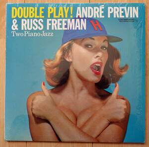 Andre Previn & Russ Freeman（アンドレ・プレヴィン&ラス・フリーマン）LP「Double Play!」US盤2011年再発OJC-157 シュリンク付き新品同様