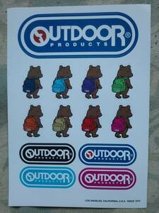  Outdoor Products seal sticker OUTDOOR PRODUCTS SEAL STICKER