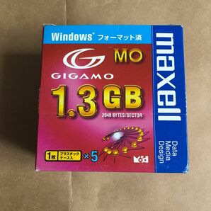 日立マクセル マクセル 1.3GB GIGAMO Windowsフォーマット済 5枚セット MA-M1300WIN.B1P5
