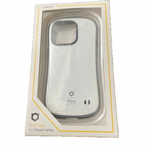 iPhone 14 Pro iFace First Class Standardケース 41-945445（ホワイト）