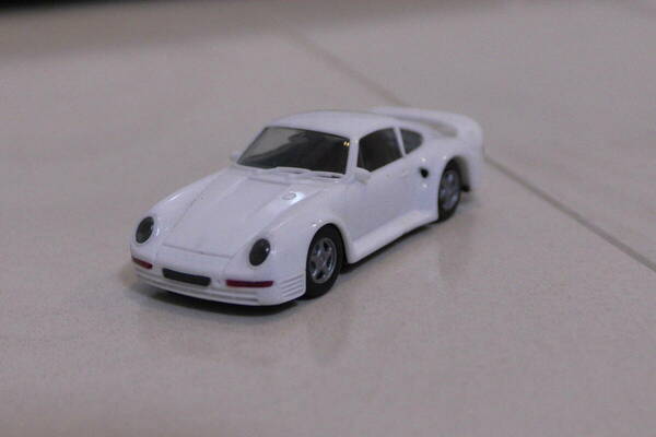 美品 送料無料 1/87 herpa PORSCHE 959 ホワイト ヘルパ ポルシェ 白