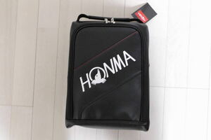 新品 HONMA GOLF シューズケース ブラック 黒 本間 ホンマ ゴルフ（定価：6,600円）
