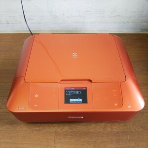 Canon キャノン PIXUS MG7530 Wi-Fi無線 A4 カラーインクジェット複合機 オレンジ 中古現状 ジャンク品