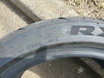 シバタイヤ RYDANZ REVIMAX R23 235/40/R17 TW280 4本 中古 走行100km程 23年46週 86 BRZ S2000 アルテッツァ シルビア シビック インテ_画像3