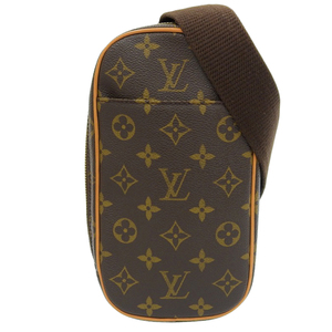 【本物保証】 超美品 ルイヴィトン LOUIS VUITTON モノグラム ポシェット ガンジュ ウエストバッグ ボディバッグ M51870