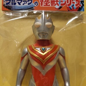 新品 ウルトラマンガイア(V1) ブルマァク 怪獣シリーズ 新造型 ソフビ 円谷プロ レトロ 墓場の画廊 (検)やまなや マルサン メディコムトイの画像3