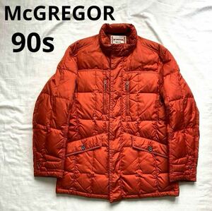 90s OLD McGREGOR マクレガー キルトダウンジャケット Lサイズ