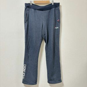 【FILA】フィラ スウェットパンツ グレー 灰色 ウエストゴム ロゴ リブ ポケット 1911 FILA UNDICI スポーツ メンズ サイズO/Y5197 SS