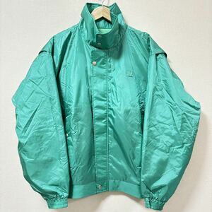 【Nylon Jacket】ナイロンジャケット 配達用ジャケット グリーン 緑 POST OFFICE 機動車用 中綿 キルティング フルジップ メンズ/Y5192 SS 