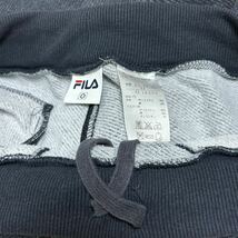 【FILA】フィラ スウェットパンツ グレー 灰色 ウエストゴム ロゴ リブ ポケット 1911 FILA UNDICI スポーツ メンズ サイズO/Y5197 SS_画像5