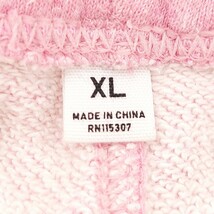 【UNIQLO】ユニクロ スウェットパンツ コットンパンツ ピンク コットン 綿 女性にも 春コーデ スポーティー メンズ サイズXL /Y5535LL_画像8