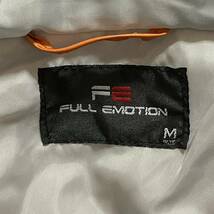【FULL EMTION】フルエモーション ジャンパー ブルゾン アウター 中綿 アウトドア 防寒 フード オレンジ×ブラック メンズ サイズM/Y6986AA_画像8