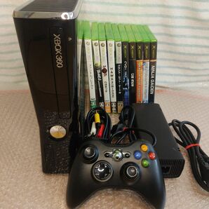 XBOX360S 250GB 本体一式　おまけゲーム付き