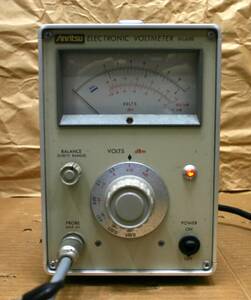 ANRITSU ELECTRONIC VOLTMETER アンリツ電子電圧計　ML69B/ML69A　中古