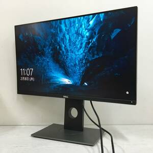 ☆Dell UP2716D ワイド液晶モニター 27インチ WQHD（2560x1440）HDMIx2/DisplayPortx1/miniDisplayPortx1 ケーブル付属 動作品　