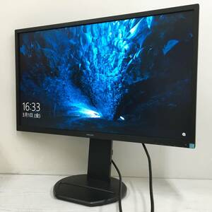 ☆【美品】PHILIPS 272B8QJEB/11 ワイド液晶モニター 27インチ WQHD(2560x1440) DVI/D-Sub/HDMI/DisplayPort ケーブル付属 動作品