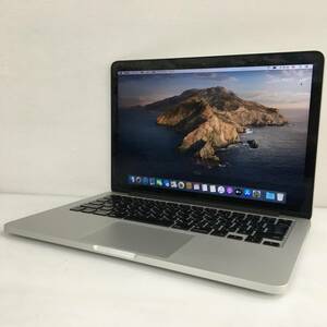 ☆【13.3インチ】Apple MacBook Pro (Retina, 13インチ, Late 2013) A1502 Core i5(4288U)/2.6GHz RAM:8GB/SSD:512GB Catalina 動作品