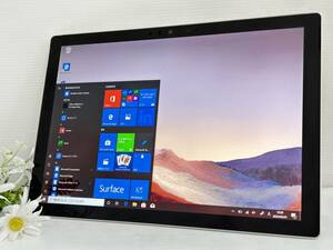 【12.3インチ】Microsoft Surface Pro 7 model:1866『Core i5(1035G4) 1.1Ghz/RAM:8GB/SSD:256GB』Wi-Fi Win10 動作品※難あり
