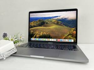 【良品 13.3インチ】Apple MacBook Pro(13-inch,2020) A2251 Core i7(1068NG7)/2.3GHz RAM:16GB/SSD:1TB space gray AC付 Sonoma 動作品