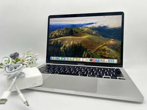 【美品 13.3インチ】Apple MacBook Pro(13-inch,2020) A2251 Core i7(1068NG7)/2.3GHz RAM:32GB/SSD:1TB AC付 Sonoma シルバー 動作品