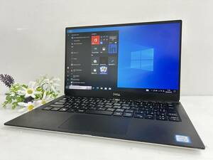 【13.3インチ】DELL XPS13-9380『第8世代 Core i5(8265U) 1.6GHz/RAM:8GB/NVMe SSD:256GB』シルバー Win10 動作品※難あり